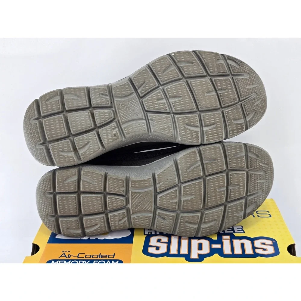 Skechers Summits High Range Hands Free Slip-ins Mens 8.5 Wide Black/Charcoal New